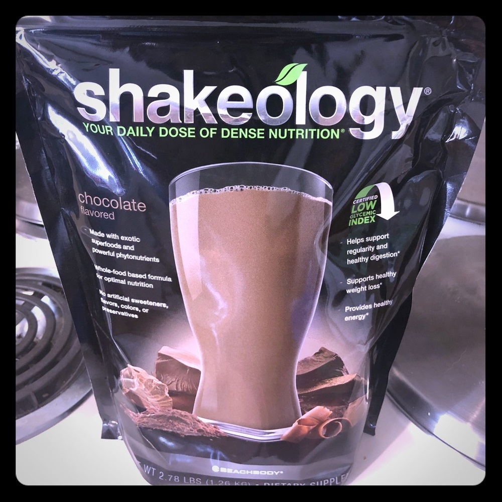 Three NEW, UNOPENED Chocolate Shakeology Packages